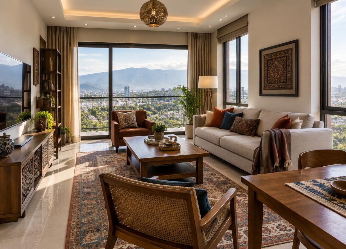 Sunlit apartment overlooking Margalla in F-11 Markaz